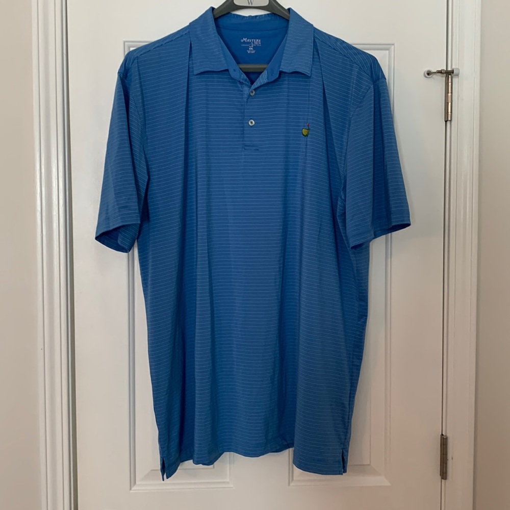 Bright Medium Blue MASTERS Polo XXL